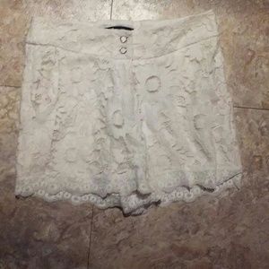 Max and Riley lace shorts